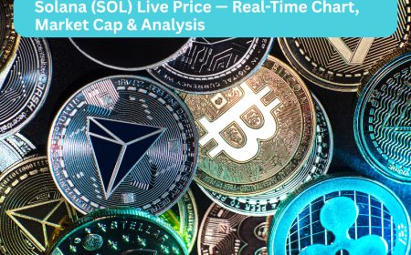 Solana (SOL) Live Price — Real-Time Chart, Market Cap & Analysis