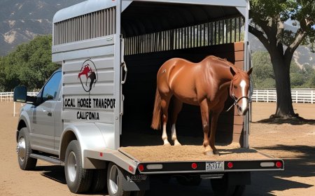 Reliable Horse Transport Services in California