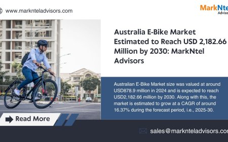Australia E-Bike Market Revenue Set to Hit USD 2,182.66 million by 2030