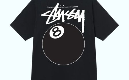 The Streetwear Legacy of the Stussy 8-Ball Fleece Hoodie – Black