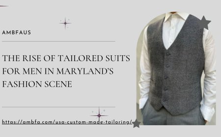 The Rise of Tailored Suits for Men in Maryland’s Fashion Scene