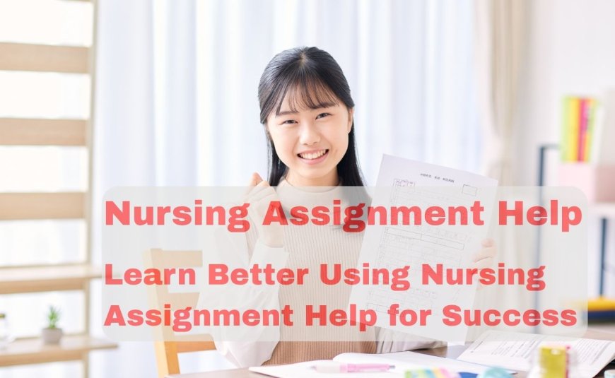 Learn Better Using Nursing Assignment Help for Success